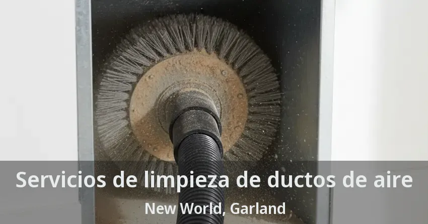 Servicios de limpieza de ductos de aire New World, Garland - TX
