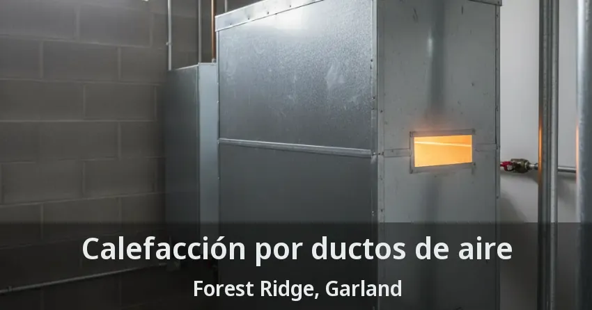 Calefacción por ductos de aire Forest Ridge, Garland - TX