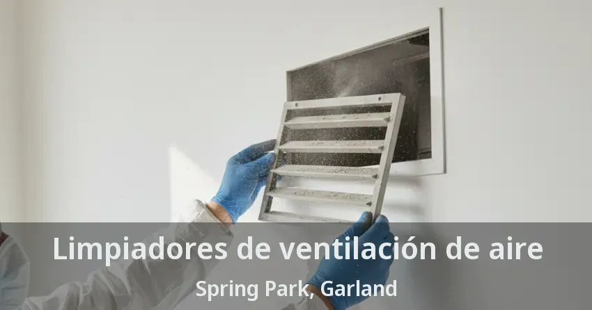 Limpiadores de ventilación de aire Spring Park, Garland - TX