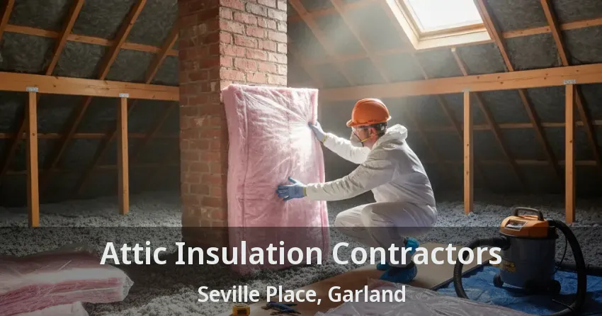 Attic Insulation Contractors Seville Place, Garland - TX Attic Insulation Contractors Seville Place, Garland - TX