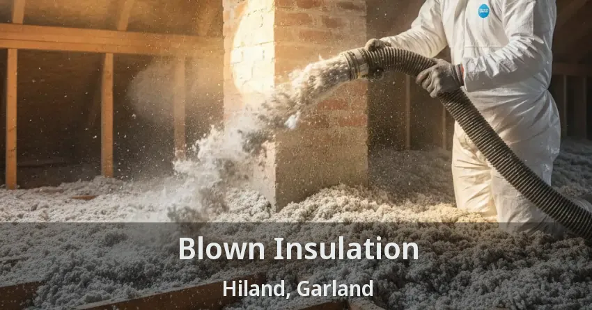 Blown Insulation Hiland, Garland - TX