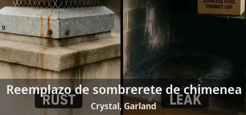 Reemplazo de sombrerete de chimenea Crystal, Garland - TX