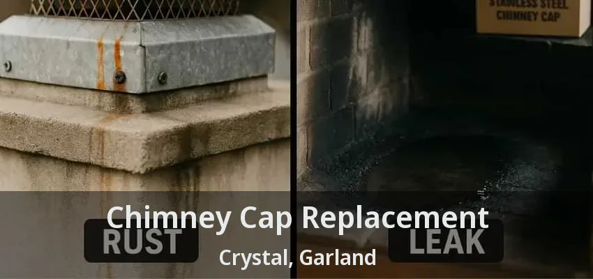 Chimney Cap Replacement Crystal, Garland - TX
