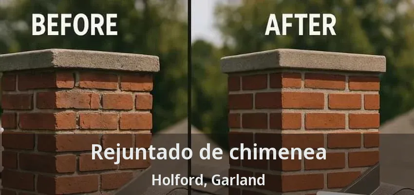 Rejuntado de chimenea Holford, Garland - TX