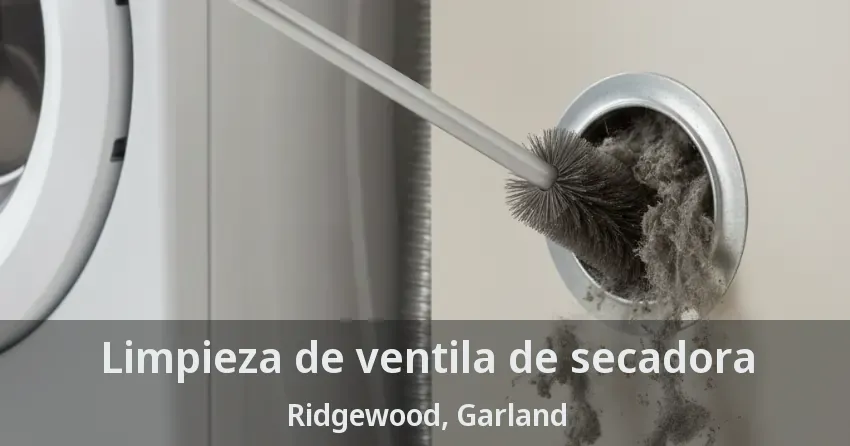 Limpieza de ventila de secadora Ridgewood, Garland - TX Limpieza de ventila de secadora Ridgewood, Garland - TX