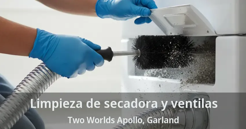 Limpieza de secadora y ventilas Two Worlds Apollo, Garland - TX