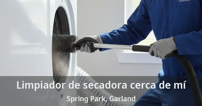 Limpiador de secadora cerca de mí Spring Park, Garland - TX