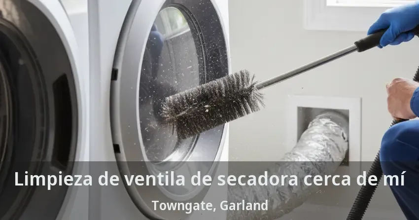 Limpieza de ventila de secadora cerca de mí Towngate, Garland - TX