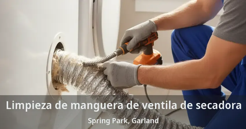 Limpieza de manguera de ventila de secadora Spring Park, Garland - TX