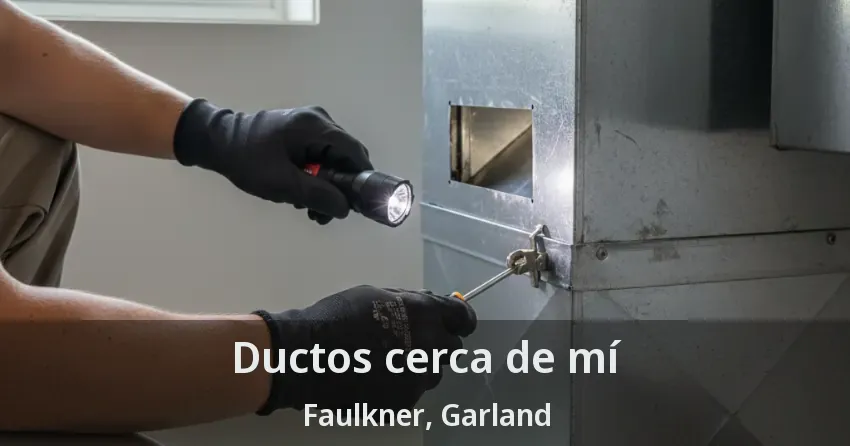 Ductos cerca de mí Faulkner, Garland - TX