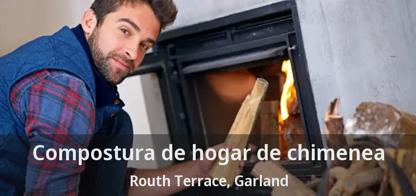 Compostura de hogar de chimenea Routh Terrace, Garland - TX