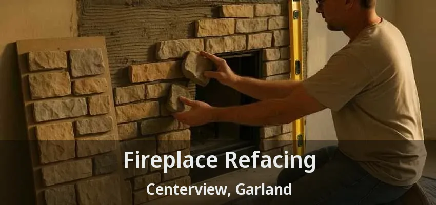 Fireplace Refacing Centerview, Garland - TX