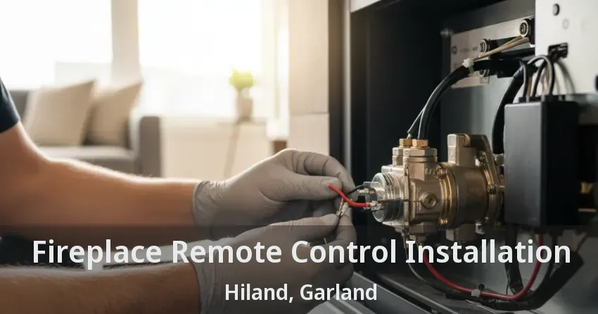 Fireplace Remote Control Installation Hiland, Garland - TX