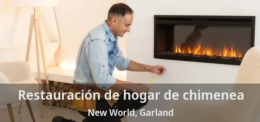 Restauración de hogar de chimenea New World, Garland - TX