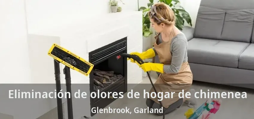 Eliminación de olores de hogar de chimenea Glenbrook, Garland - TX