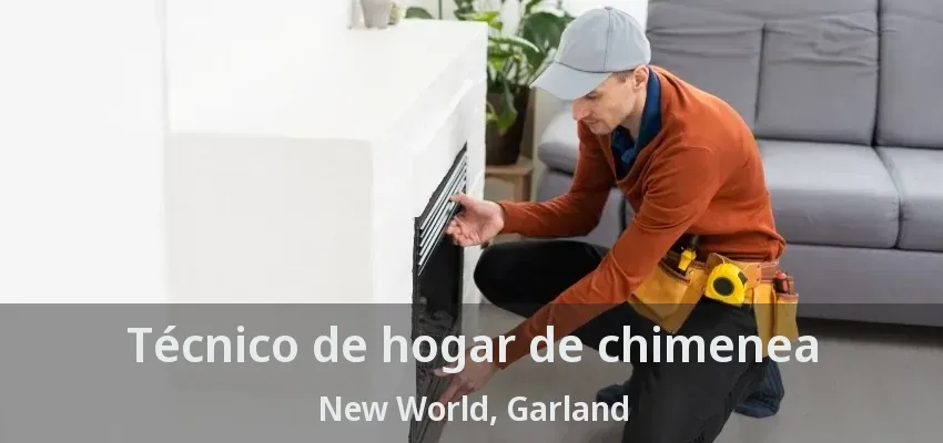 Técnico de hogar de chimenea New World, Garland - TX