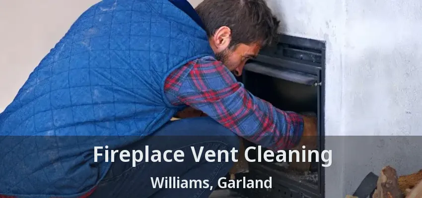 Fireplace Vent Cleaning Williams, Garland - TX