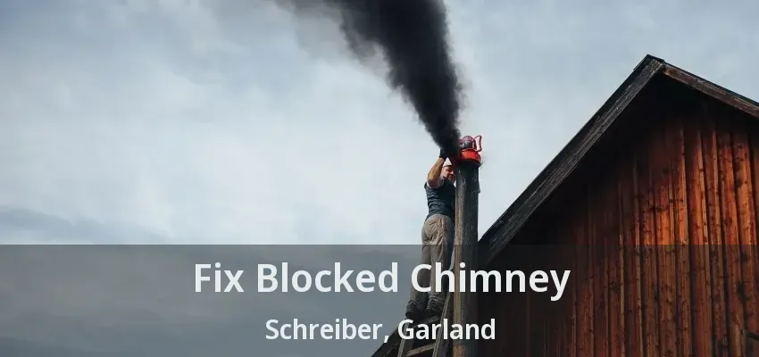 Fix Blocked Chimney Schreiber, Garland - TX
