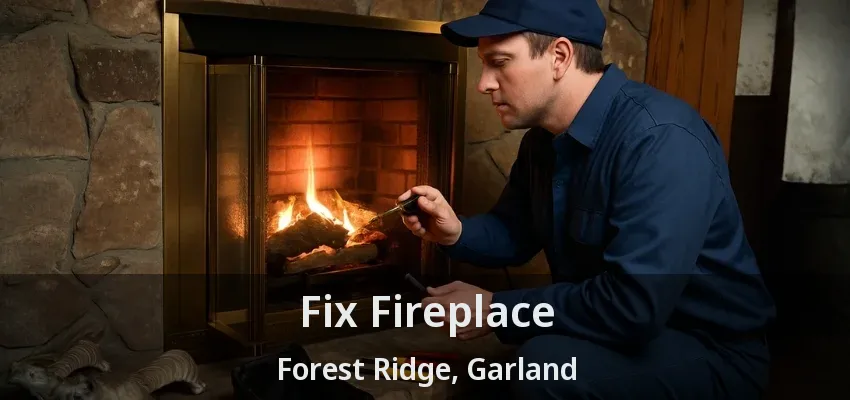 Fix Fireplace Forest Ridge, Garland - TX