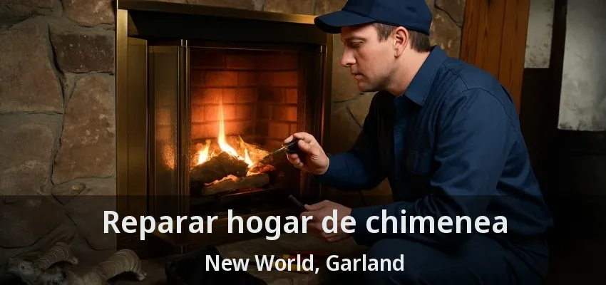 Reparar hogar de chimenea New World, Garland - TX