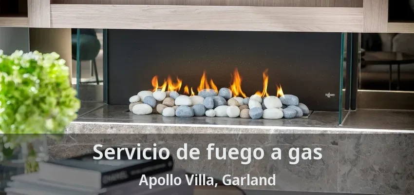 Servicio de fuego a gas Apollo Villa, Garland - TX
