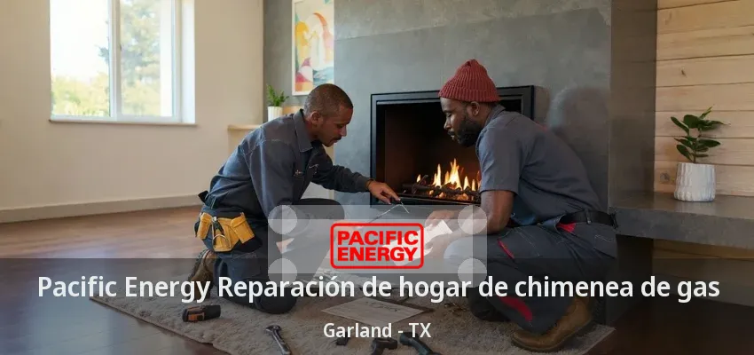 Pacific Energy Reparación de hogar de chimenea de gas Garland - TX