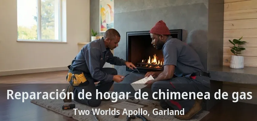 Reparación de hogar de chimenea de gas Two Worlds Apollo, Garland - TX