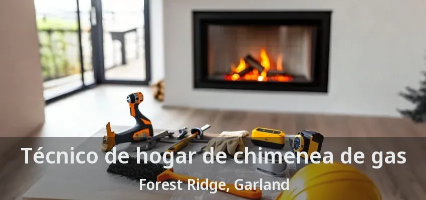 Técnico de hogar de chimenea de gas Forest Ridge, Garland - TX