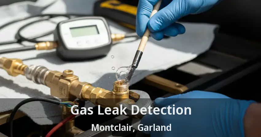 Gas Leak Detection Montclair, Garland - TX Gas Leak Detection Montclair, Garland - TX