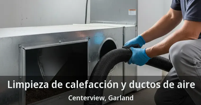 Limpieza de calefacción y ductos de aire Centerview, Garland - TX