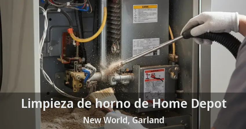 Limpieza de horno de Home Depot New World, Garland - TX