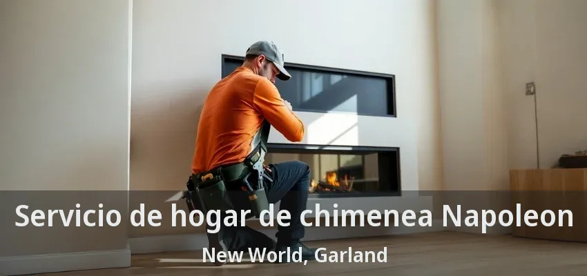 Servicio de hogar de chimenea Napoleon New World, Garland - TX