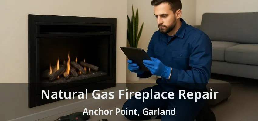 Natural Gas Fireplace Repair Anchor Point, Garland - TX