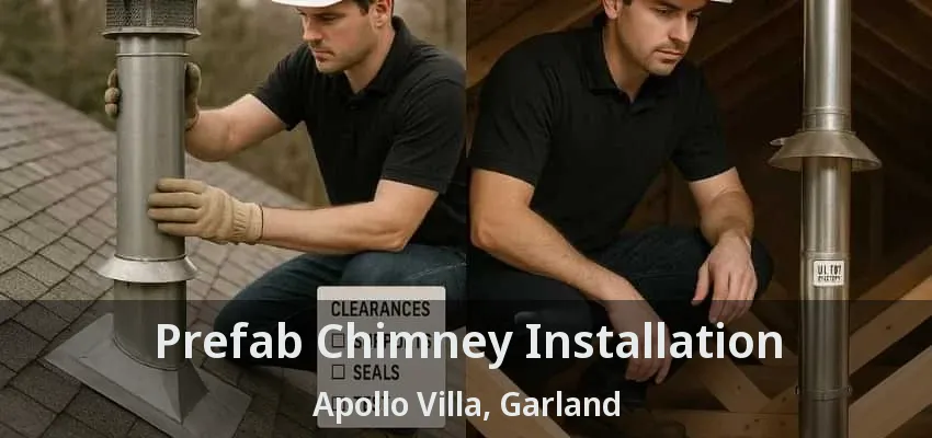 Prefab Chimney Installation Apollo Villa, Garland - TX